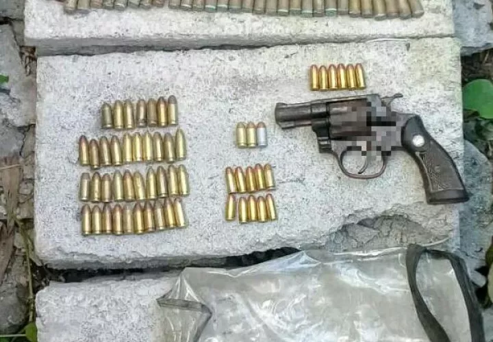 Ubicaron armas de grueso calibre, municiones y sustancias ilícitas. Foto/José Vásquez