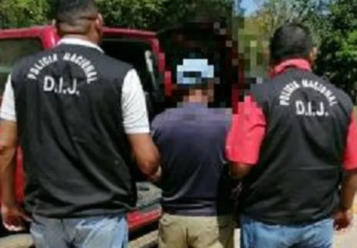  El sujeto fue capturado en la comunidad de Alto Calabacito, comarca Ngäbe-Buglé. Foto: José Vásquez. 