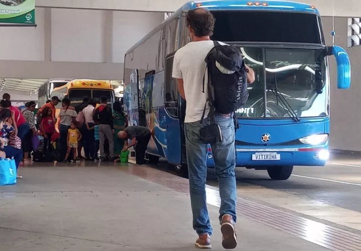 Este año pasaron 18 mil pasajeros más por la terminal de transporte que el año pasado. Foto: Belys Toribio