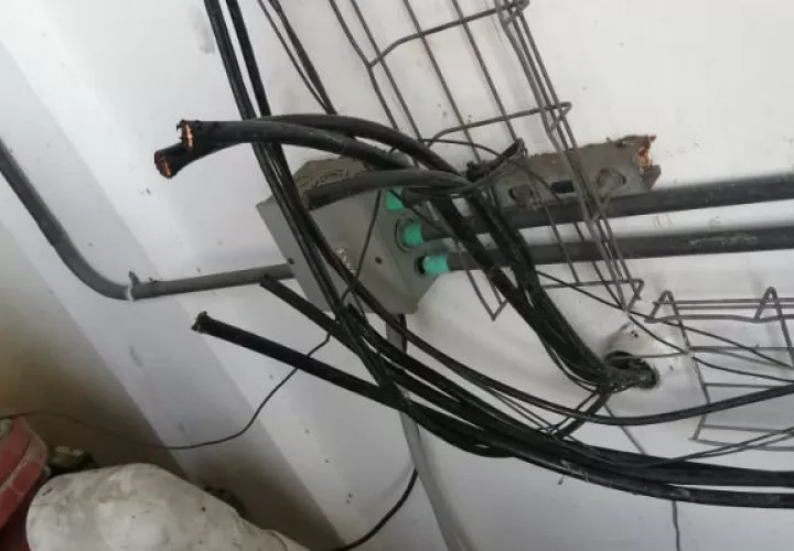 Según informó el Ministerio Público el sujeto había sido reincidente en eta práctica de robo de cables.