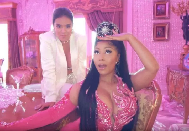 'Tusa' de  Karol G y Nicki Minaj.  Youtube 