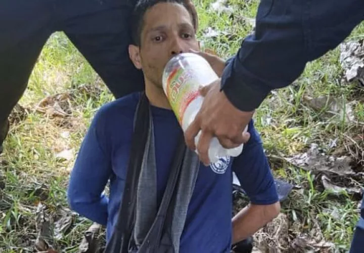 Gilberto Vebtura Ceballos permanecerá en una selda de la Policía Nacional en Ancón. Foto: Minseg.