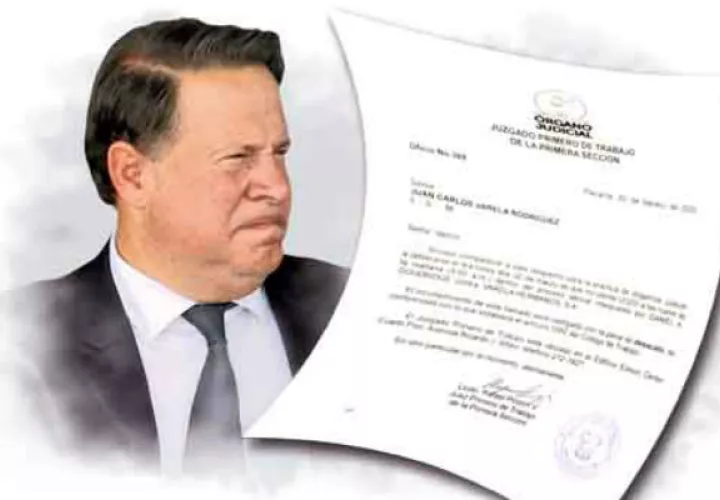 El juez citó a Juan Carlos Varela a través del oficio número 369, para las 9:00 a.m. del día 2 de marzo próximo.