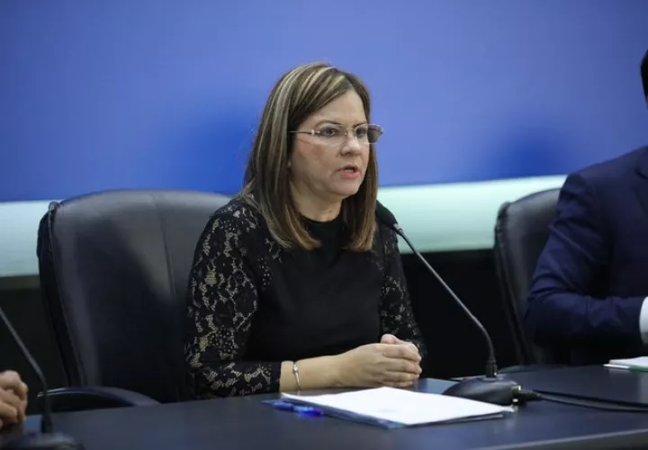 Rosario Turner confirmó que no se han registrado casos de coronavirus en Panamá. Foto: Ministerio de Salud.