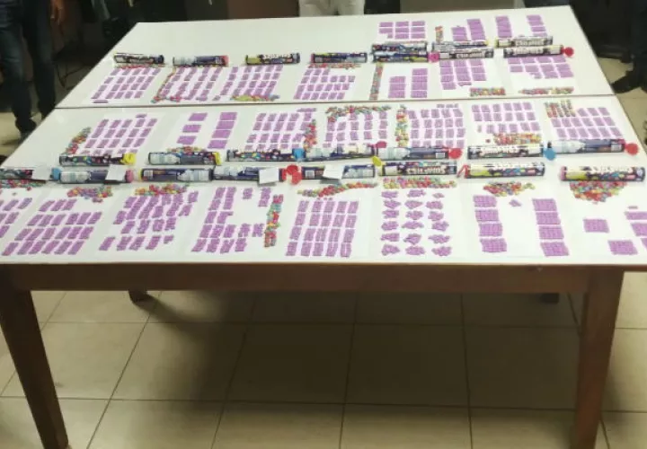 El cargamento incautado era de más de 4 mil pastillas. Foto: Melquíades Vásquez A.