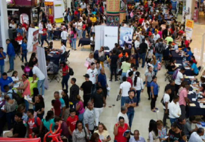 La tasa de desempleo en Panamá se ubica en 7.1 por ciento hasta agosto de 2019.