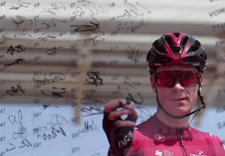 Chris Froome tiene buenas sensaciones.