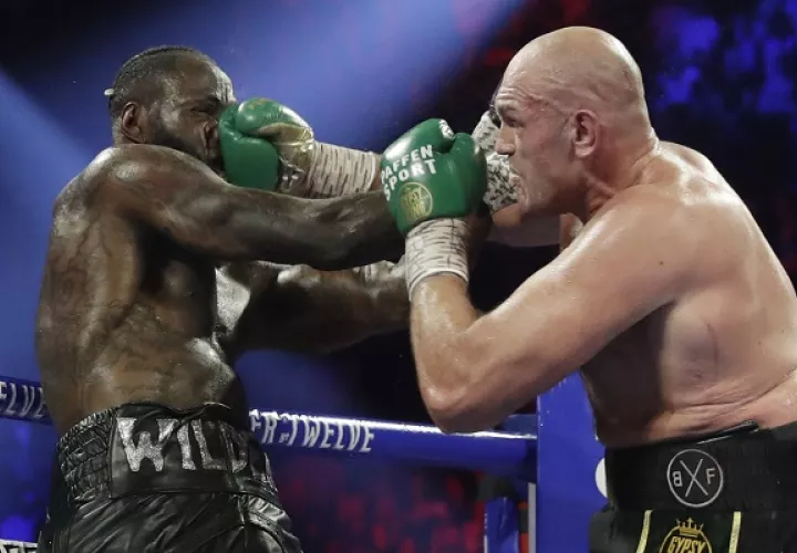 Tyson Fury fue superior.