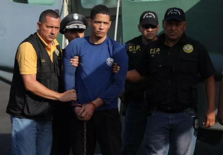 Gilberto Ventura Ceballos fue recapturado el pasado jueves 13 de febrero en Remedios, provincia de Chiriquí. Foto: Policía Nacional.