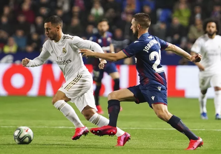 Hazard venía de superar una lesión.