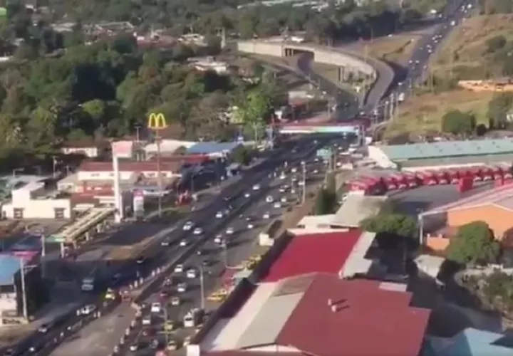Desde Loma Campana hasta La Espiga de La Chorrera, hoy se llevará a cabo la segunda etapa de la inversión de carriles. Internet