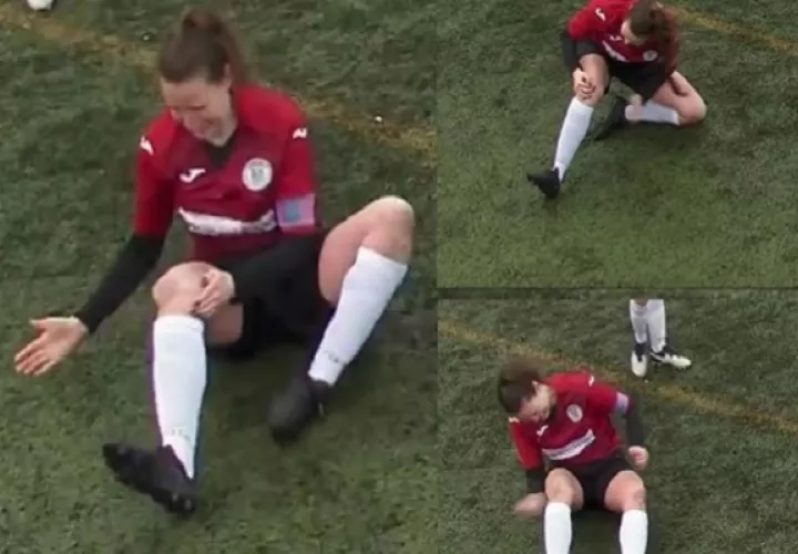 Jane O’Toole durante el juego.