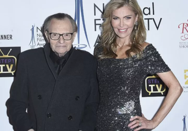 Larry King. AP