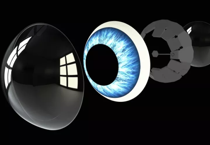 Piezas de lente inteligente MojoLens.