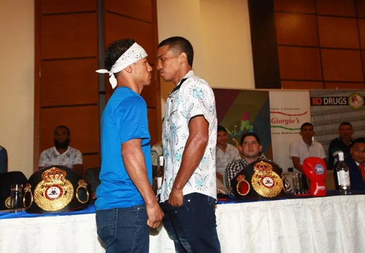 Luis 'El Nica' Concepción va por el título ante Rober Barrera. Foto:Anayansi Gamez