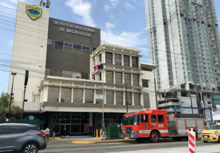 El incidente en el edificio no pasó a mayores.