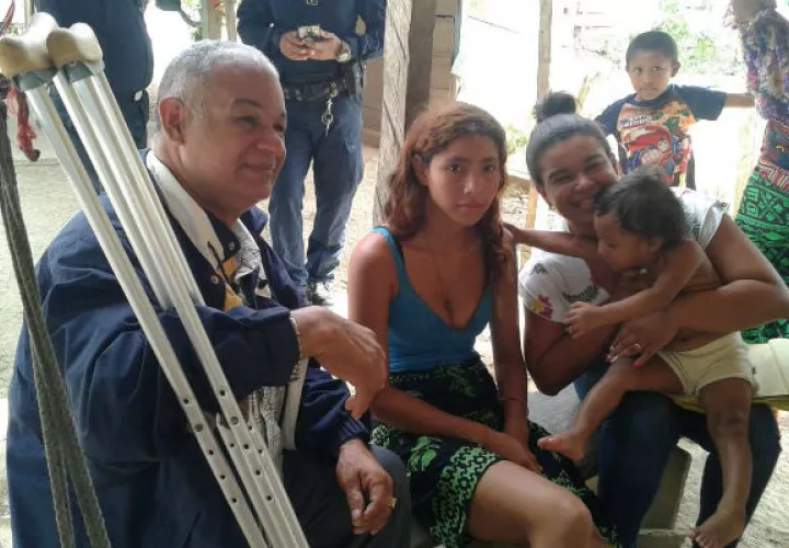 Al parecer la joven fue acogida hace 17 años en el área de Bayano.