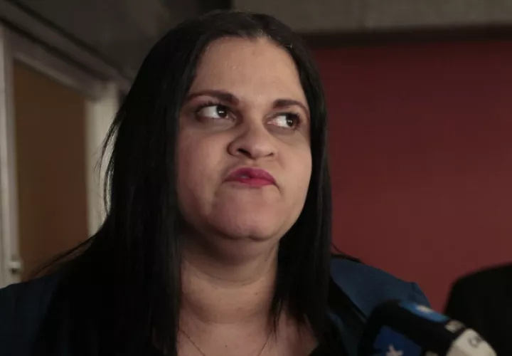 Leyda Saénz, fiscal del Ministerio Público.