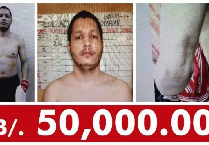 Inicialmente se estaba ofreciendo 30 mil dólares de recompensa para dar con el paradero de Gilberto Ventura Ceballos.