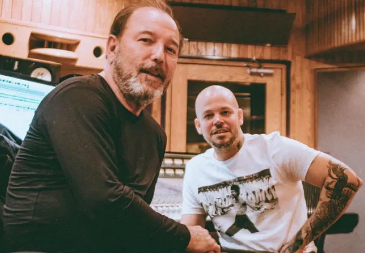 Residente y Rubén Blades.