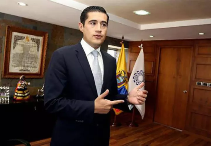 El ministro de Economía de Ecuador, Richard Martínez. Foto/EFE