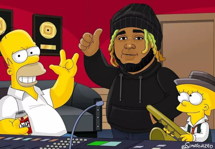 Imagen de Simpsonized Art. Foto: Instagram