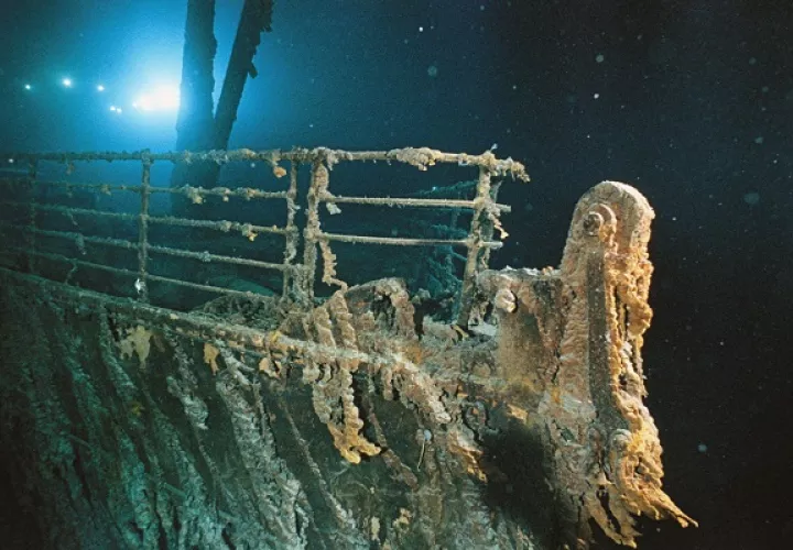 El líder de la expedición admitió el martes que el sumergible Triton de última generación colisionó con el naufragio en julio cuando “corrientes intensas y altamente impredecibles” causaron que el piloto perdiera el control.