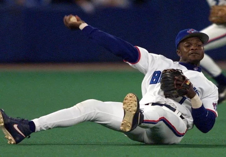 Tony Fernández cuando jugaba para los Azulejos de Toronto. Foto:AP 