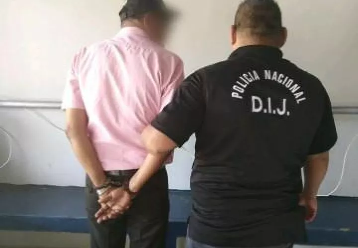 La audiencia se realizó a puerta cerrada ya que las víctimas son tres menores de edad de 1, 5 y 6 años. Foto/José Vásquez