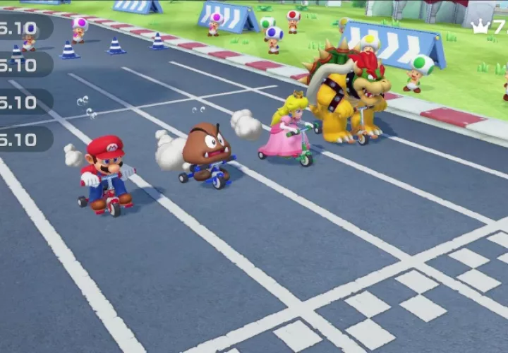 Juego 'Super Mario Party'.  EFE