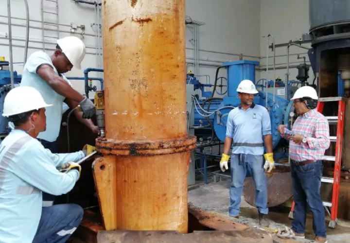 Son 10 bombas como estas las que operan en Chilibre. Cortesía