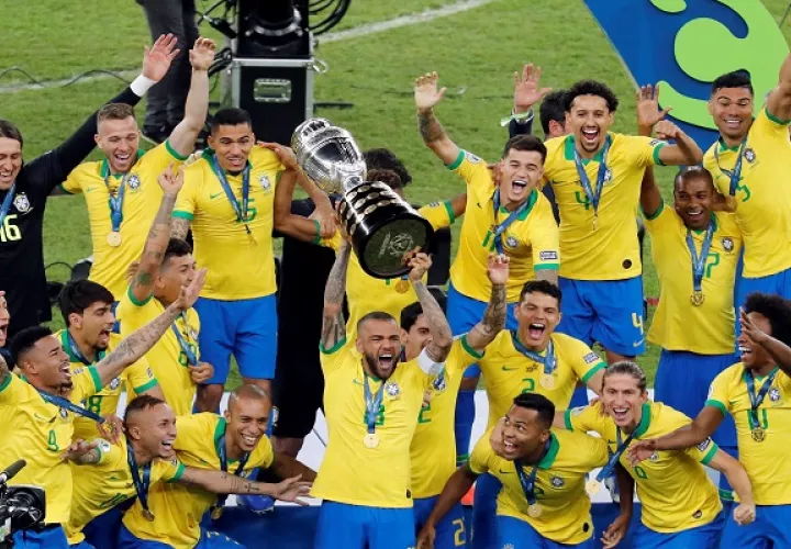 Brasil es el actual campeón de la Copa América. 