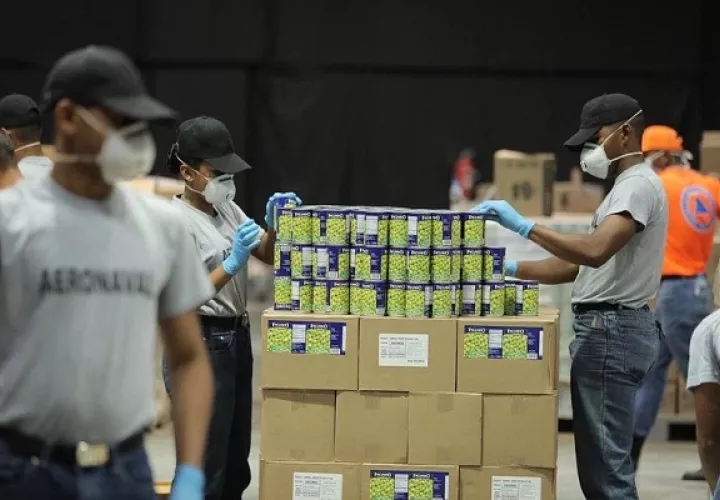 Las bolsas se preparan en Atlapa.
