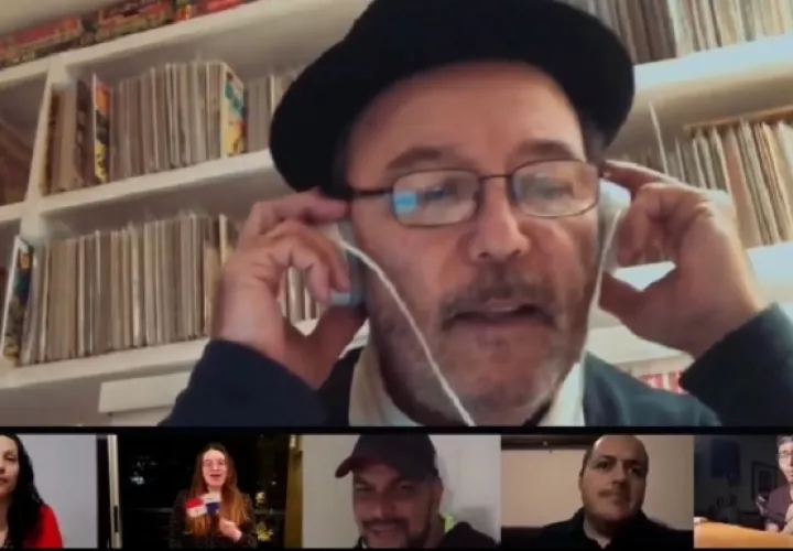 Rubén Blades en el video de 'Para Panamá'. Foto: Instagram