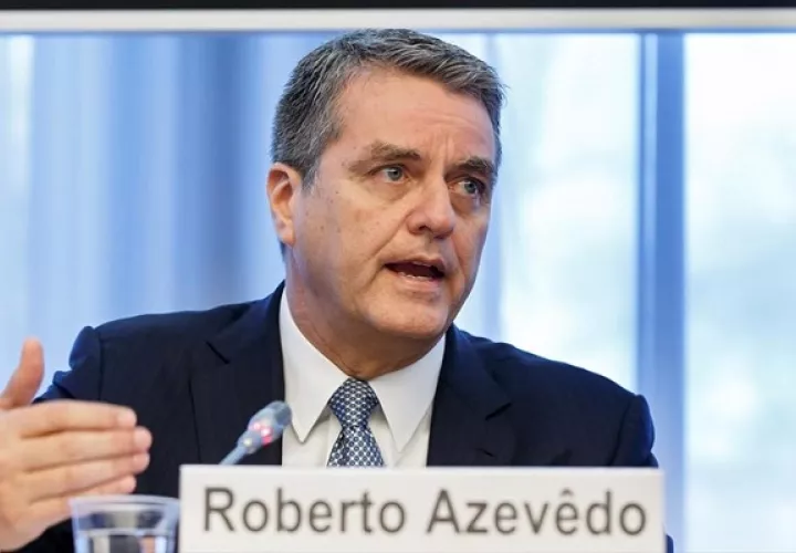 Roberto Azevedo el director general de la Organización Mundial del Comercio (OMC). EFE