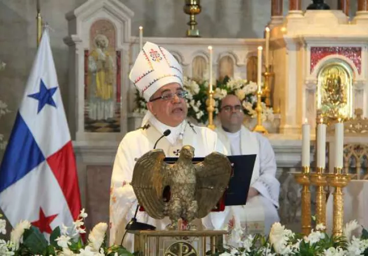 Arzobispo de Panamá, José Domingo Ulloa Mendieta, oficiará celebraciones litúrgicas de Semana Santa, desde la Capilla del Seminario Mayor San José. Foto: Archivo.