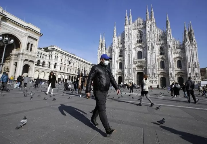 Italia contabiliza más de 4.000 muertos y 47.000 contagiados por el coronavirus. Foto AP