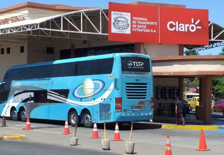 Una vez tengan claro el alcance de la medida darán a conocer las acciones que tomaran en cuanto al servicio, pero por el momento no salen buses de Panamá y Tampoco de Chiriquí.