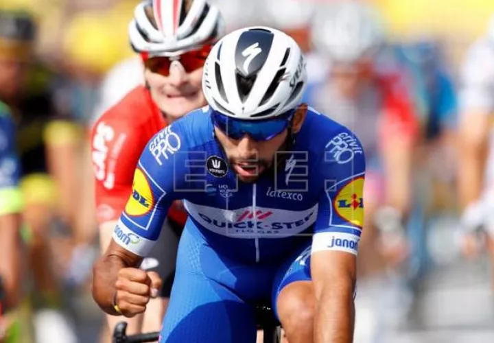 Fernando Gaviria corre para el UAE Team Emirates. Foto EFE