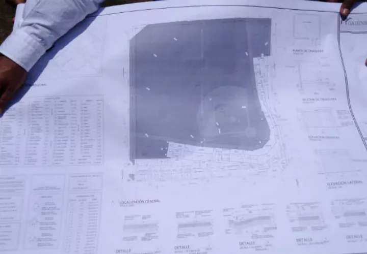 Planos del estadio de béisbol