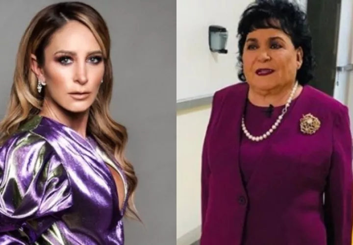 Carmen Salinas y Geraldine Bazán.