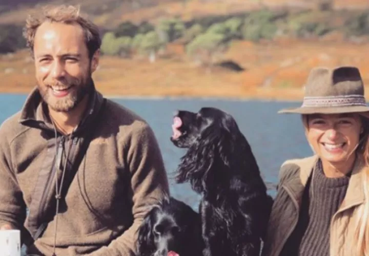 James Middleton y Alizee Thevenet.  Instagram