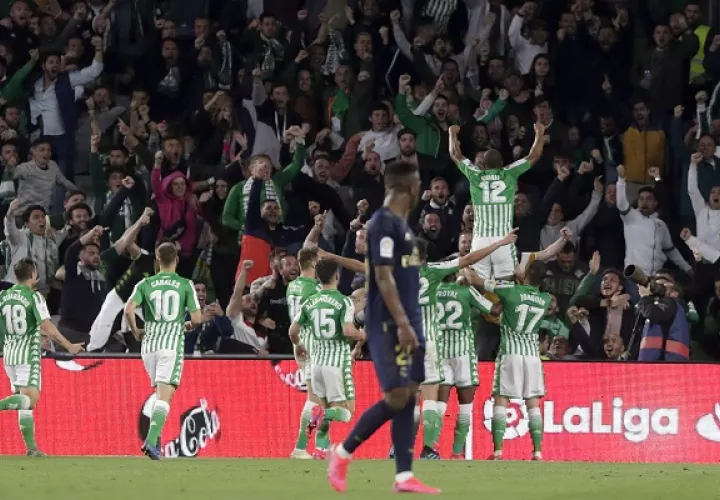 Real Madrid no pudo con el Betis.