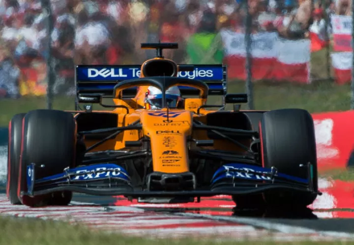 Un miembro del equipo McLaren dio positivo por Covid-19. Foto EFE