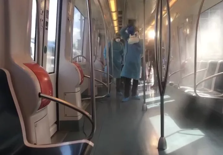 El Metro de Panamá mantiene sus instalaciones debidamente limpias. Foto: Sugey Fernández