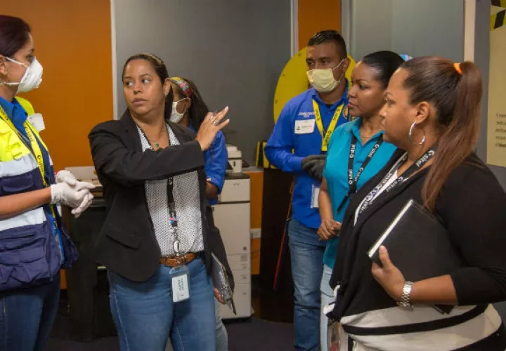 Mitradel inspecciona a varias empresas a nivel nacional, durante situación por coronavirus.