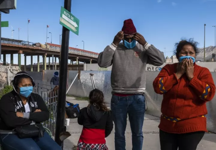 En campos de migrantes en México hay malas condiciones sanitarias. Foto / Daniel Berehulak para The New York Times.