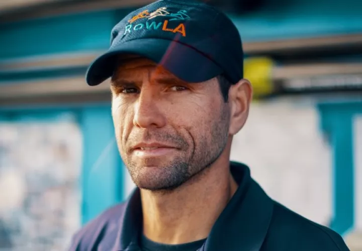 Henrique “Hicu” Motta, de 39 años, ganó más de 20 títulos de remo en Brasil. Foto / Bethany Mollenkof para The New York Times.