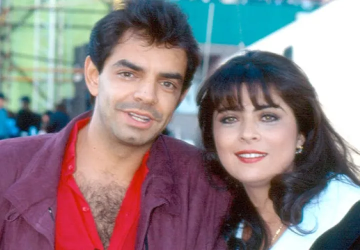 Victoria Ruffo y Eugenio Derbez.
