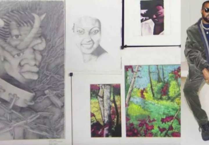 Estas son algunas de las obras de Kanye West.  Foto: La Botana